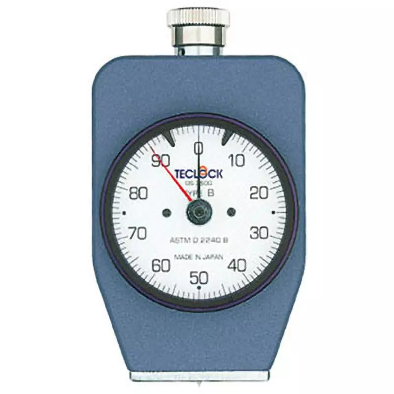 Teclock Hardness Tester Analog type ASTM D 2240 Conformed Standard, GS-750G