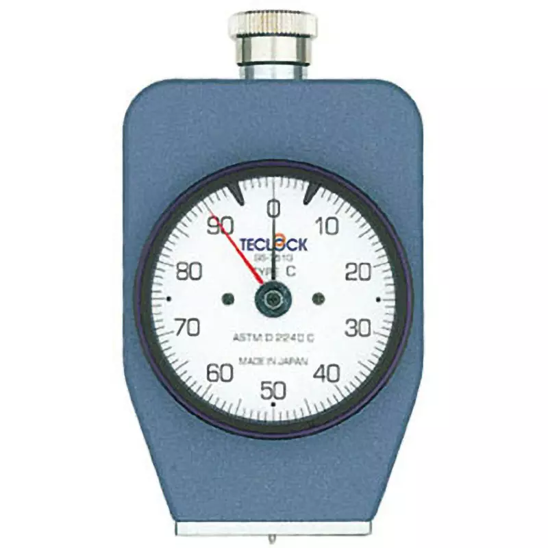Teclock Hardness Tester Analog type ASTM D 2240 Conformed Standard, GS-751G