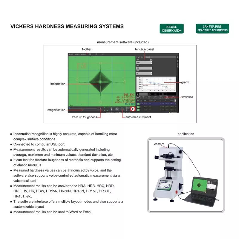 insize-vickers-hardness-measuring-system-with-manual-measurement-method-51-m-pixel-and-01-hv-resolution-hdt-acm2-sw