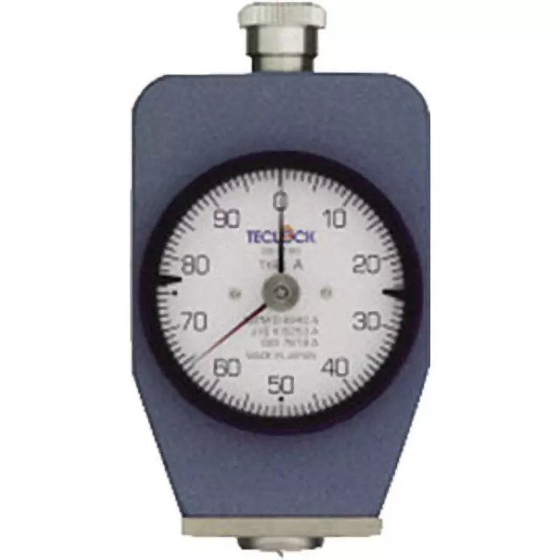 Teclock Hardness Meter Analog type Φ55 mm Outer Frame Diameter 0 to 100 ° Angle Measurement Range, GS-720R