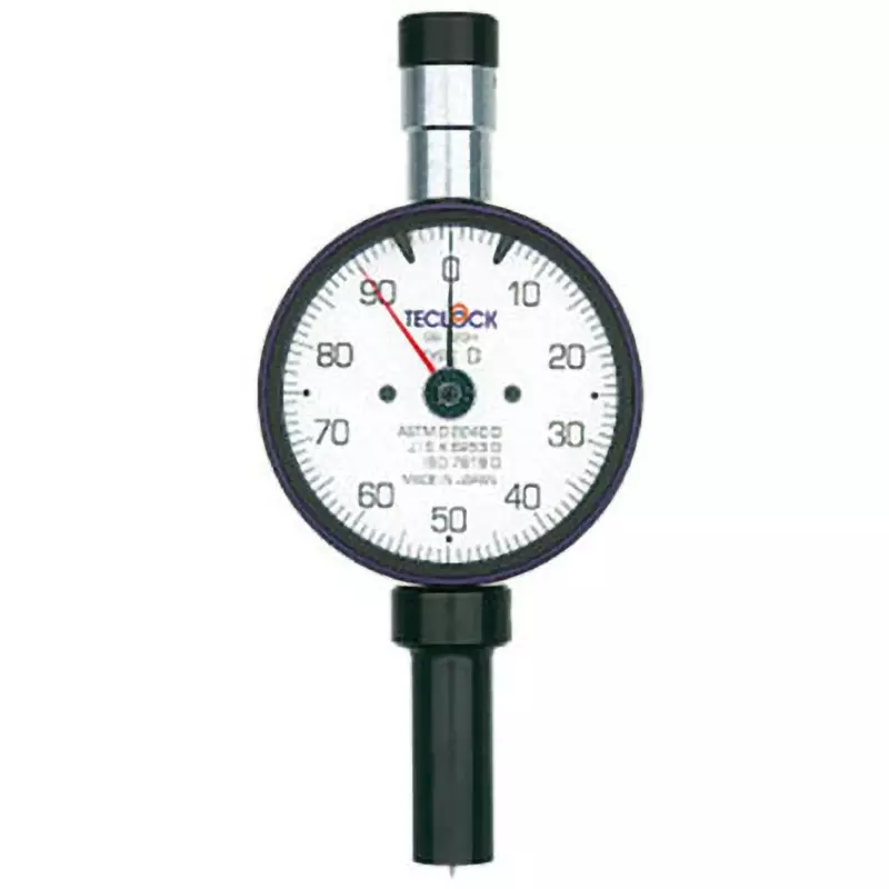 Teclock Hardness Tester Analog type (Pressing surface) 12 Φmm Diameter, GS-719H