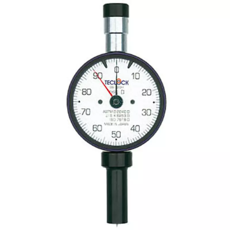 Teclock Hardness Tester Analog type (Pressing surface) 12 Φmm Diameter, GS-720H