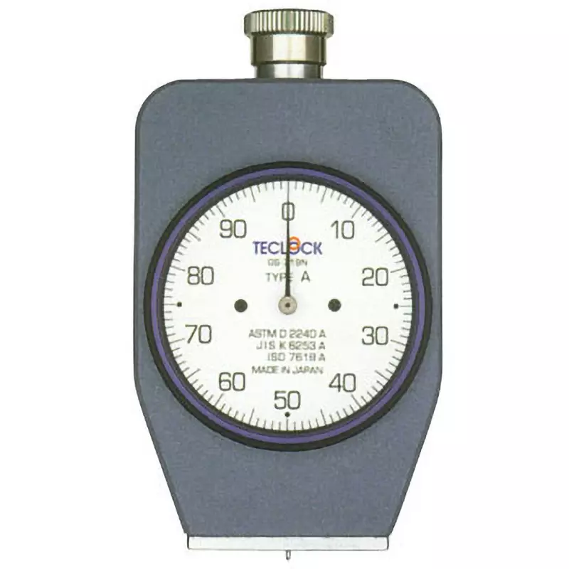 Teclock Hardness Meter Analog type Φ55 mm Outer Frame Diameter 0 to 100 ° Angle Measurement Range, GS-719N