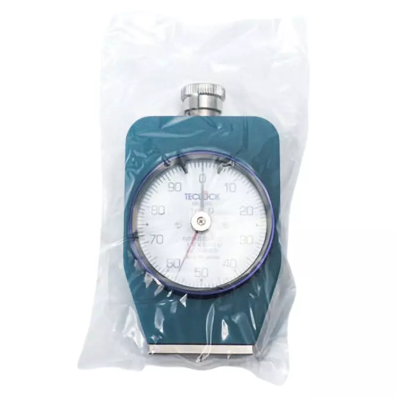 Teclock Hardness Meter Analog type Φ55 mm Outer Frame Diameter 0 to 100 ° Angle Measurement Range, GS-702G