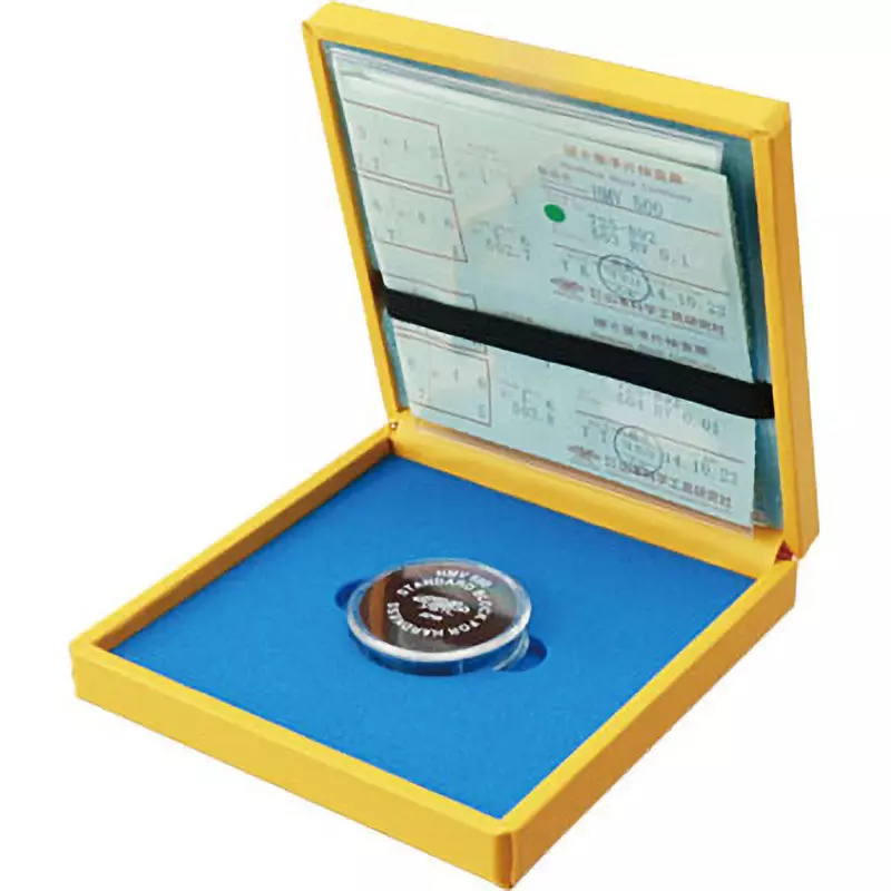 Yamamoto Scientific Hardness Standard H mV Hardness None (examination form only) Calibration Certificate, HMV-500
