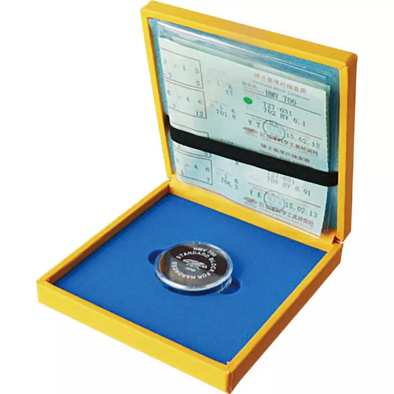 Yamamoto Scientific Hardness Standard H mV Hardness None (examination form only) Calibration Certificate, HMV-700
