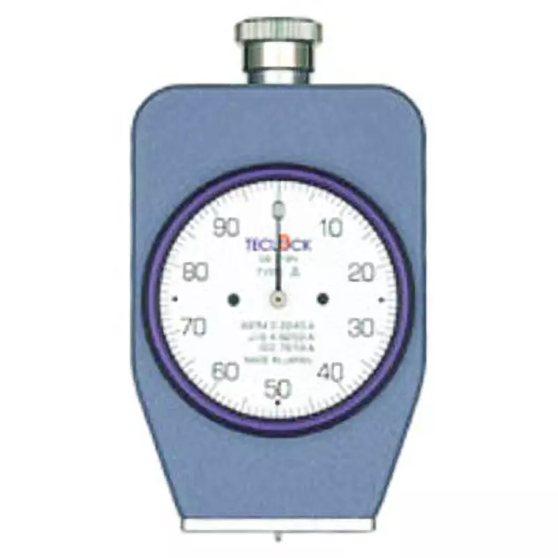 Teclock Hardness Meter Analog type Φ55 mm Outer Frame Diameter 0 to 100 ° Angle Measurement Range, GS-720N