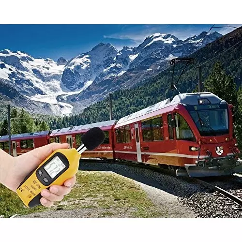 KERRO Sound Level Meter with LCD Display, 35 dBA - 100 dBA Measurement Range and ± 3 dBA Accuracy, HT-80A