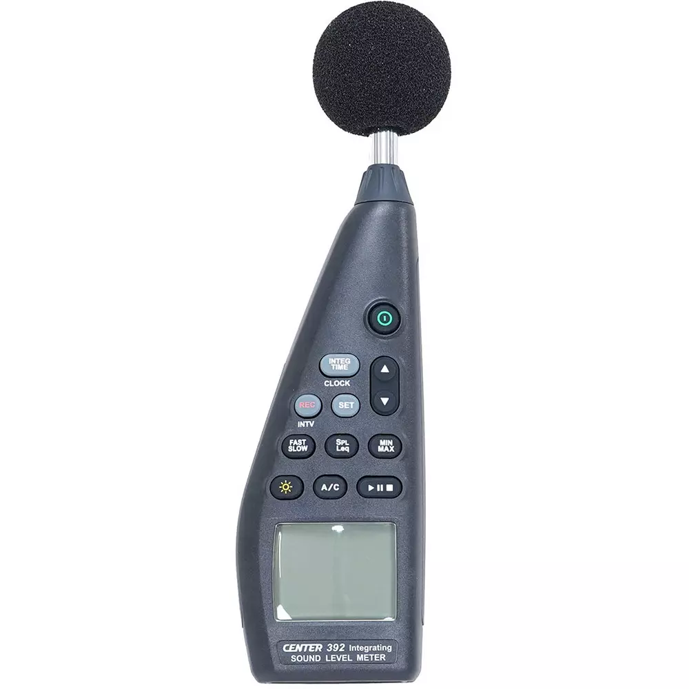 KENIS Digital Sound Level Meter Carrying case, USB cable, windshield, software Included Components, 392
