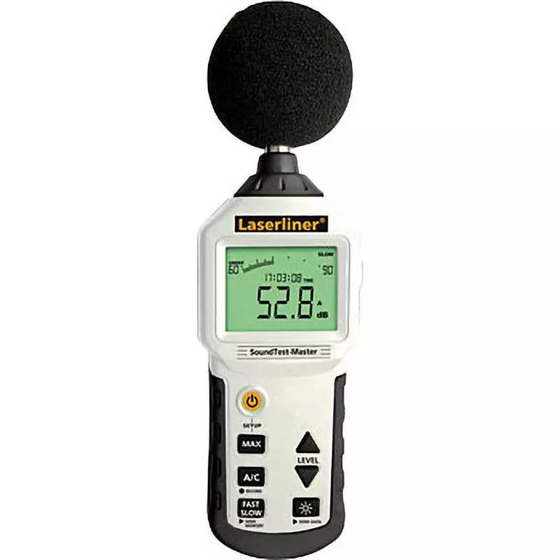 Laserliner Sound Level Meter 6 xAAA batteries Power Supply