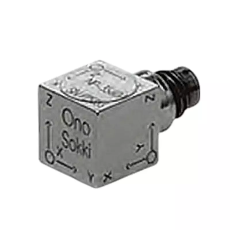 Ono Sokki Accelerometer Grounding / Insulation: Case grounding -54 to +121 ℃ Operating Temperature Range, NP-3560B