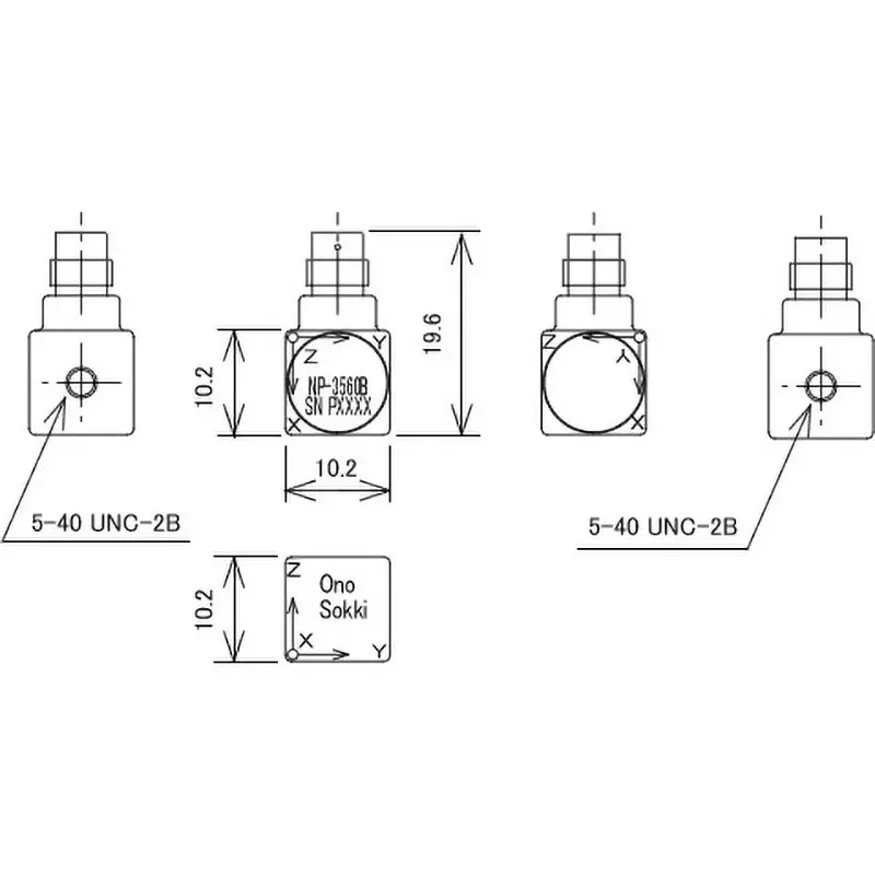 ono-sokki-accelerometer-grounding-insulation-case-grounding-54-to-121-operating-temperature-range-np-3560b