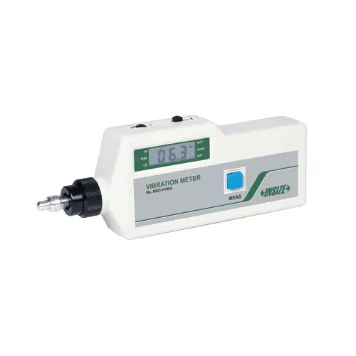 Insize Vibration Meter Basic Type Integrated Sensor 0.1-199.9 m/s (Peak Value) Velocity and <90% RH Humidity, 0023-V199A