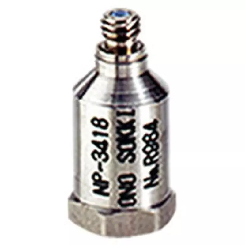 Ono Sokki Accelerometer Grounding / Insulation: Case grounding -30 to +110 ℃ Operating Temperature Range, NP-3418