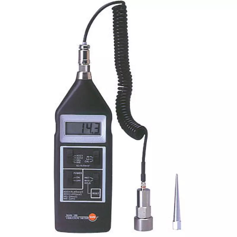 Testo Digital Vibration Meter 72x24x220 mm Dimension, 503070 1010