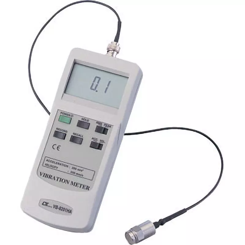Mother Tool Digital Vibrometer Probe with magnetic base Included Components, VB-8201HA