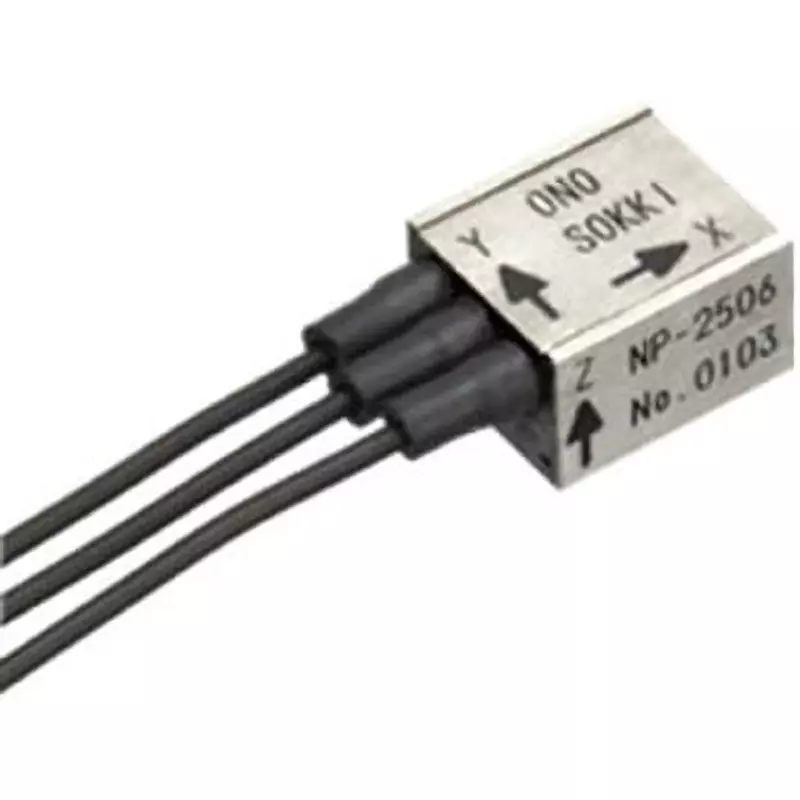 Ono Sokki Acceleration Detector Load characteristics table Included Components Bonding Type of Sign, NP-2506