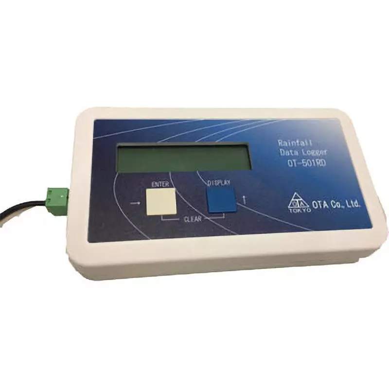 KENIS Rainfall Data Logger AA alkaline batteryx2 Power Supply, OT-501RD