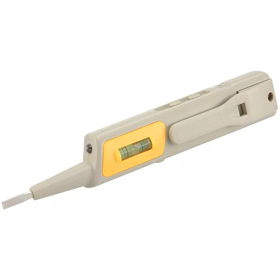 Ohm Electric AC Voltage Tester, Level meter: Yes, Contact AC voltage: 100-250 VAC, Battery low indicator: LED off, buzzer, V-50B