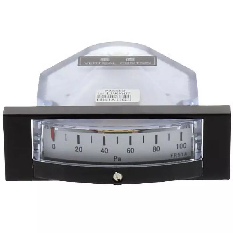 Yamamoto Electric Works Manostar Gauge 0 to 500 pA Pressure Range, FR51AHV-500D