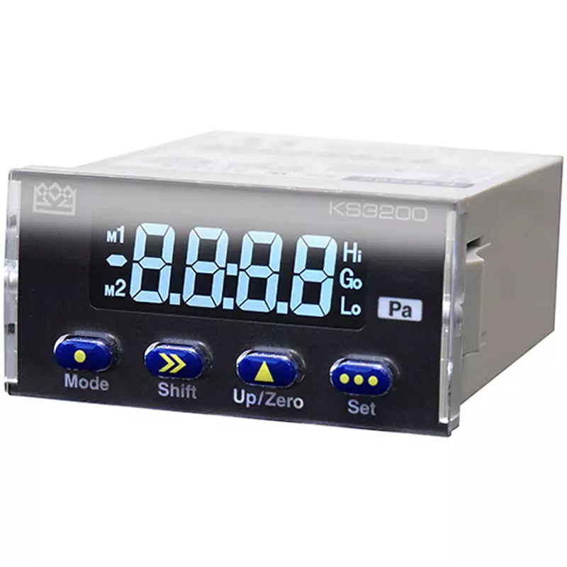 Krone Digital Differential Pressure Gauge 200 pA Pressure Range, KS3200-200Pa-I-N-N-C-N