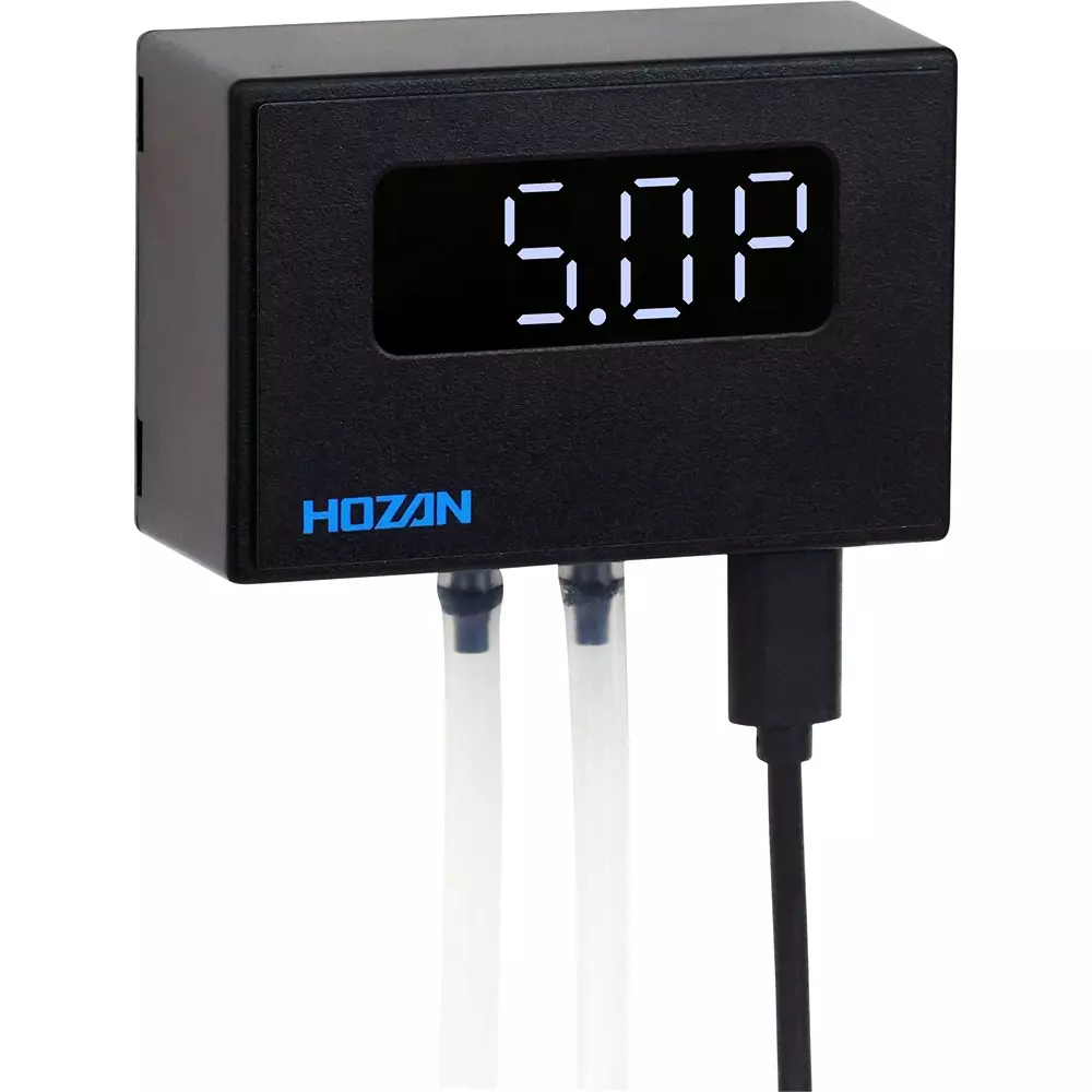 HOZAN Micro-Differential Pressure Gauge DC 5 V Rated Voltage, CL-905-4