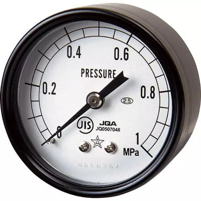 MIGISHITA SEIKI Vacuum Gauge D frame (without embedded brim) Case Type, S-13-0MPA
