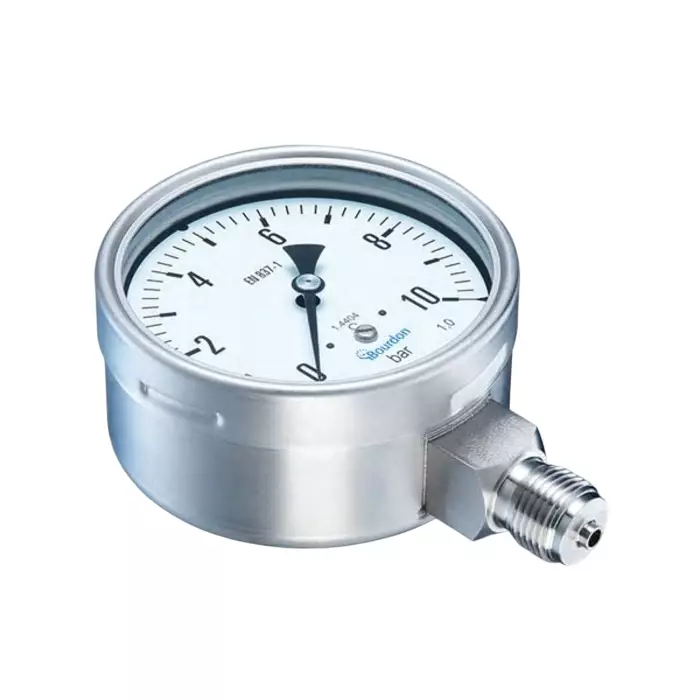 Bourdon Analogue Pressure Gauge 10 Bar Bottom Entry 134 mm Outside Diameter, MEX5-D61.B22/0751_0078