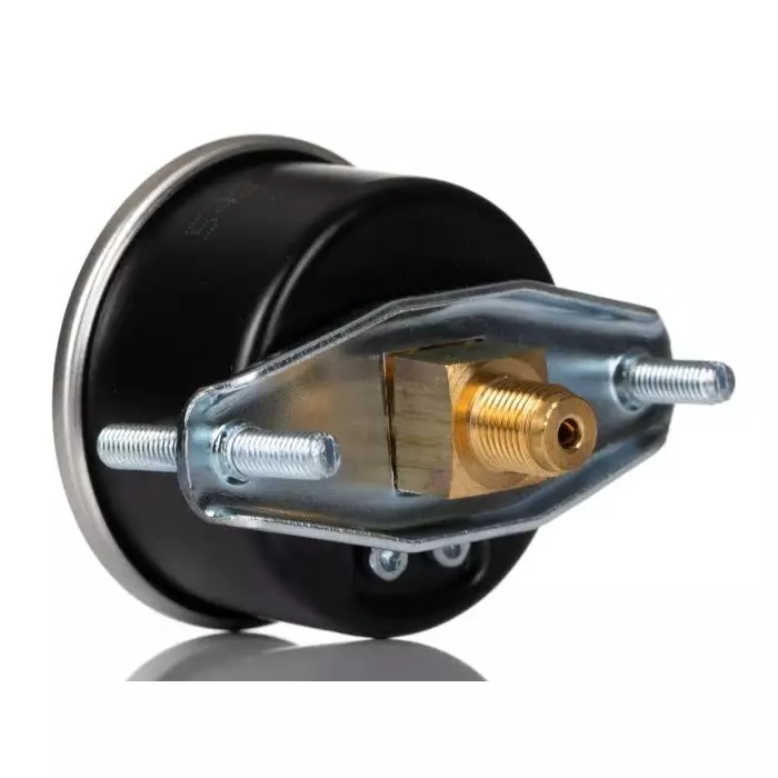 RS Pro G 1/8 Analogue Pressure Gauge 4bar Back Entry 50 mm Outside Diameter