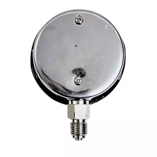 Japsin Instrumentation Capsule Pressure Gauge Analog Display 63 mm Dial Size 0 to 600 mm Wc Range for Industrial Use