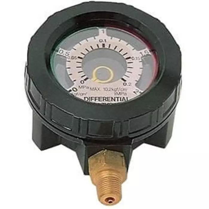 SMC R 1/8 Analogue Pressure Gauge 0.2mPa Panel 62 mm Outside Diameter, GD40-2-01