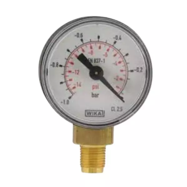 Oil Drop Industrial Pressure Gauge 10.16 cm (4 inch) Dial Size 0-140 Kg/cm² Pressure Range 0-2000 PSI with Analog Display, ODG-1