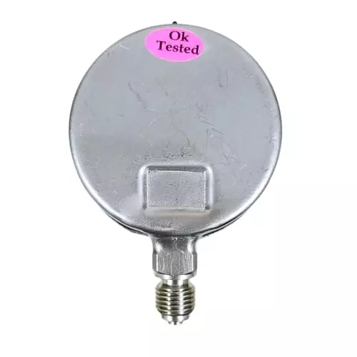 Japsin Instrumentation Industrial Pressure Gauge Analog Display 0 to 7 Kg/cm² Range 63 mm Dial Size for Industrial Use