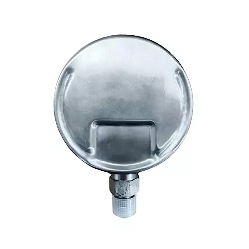Japsin Instrumentation Capsule Pressure Gauge Analog Display 100 mm Dial Size 5000 mm Wc to 0 Range for Industrial Use