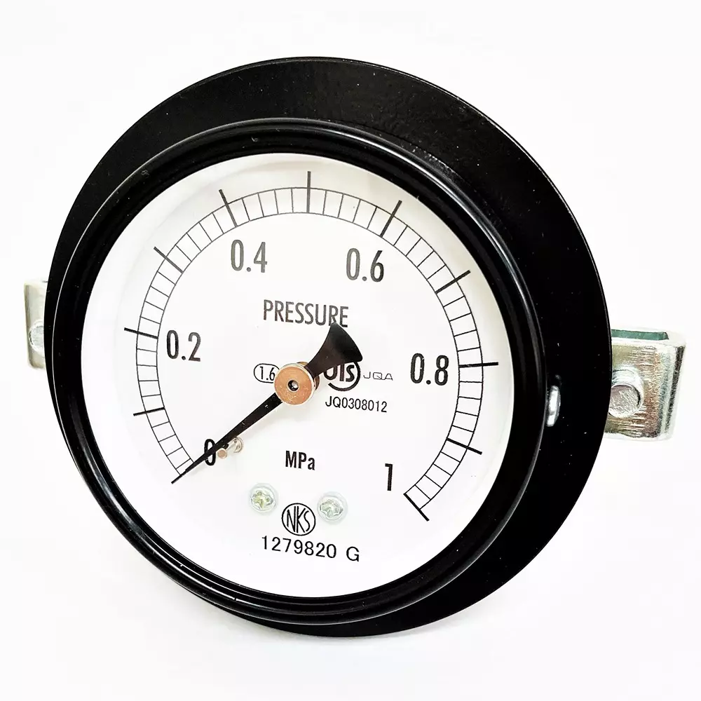 Nagano Keiki Sealed Pressure Gauge G3/8B Thread 0 to 0.5 MPa Range, BC15-231 0.5MPa
