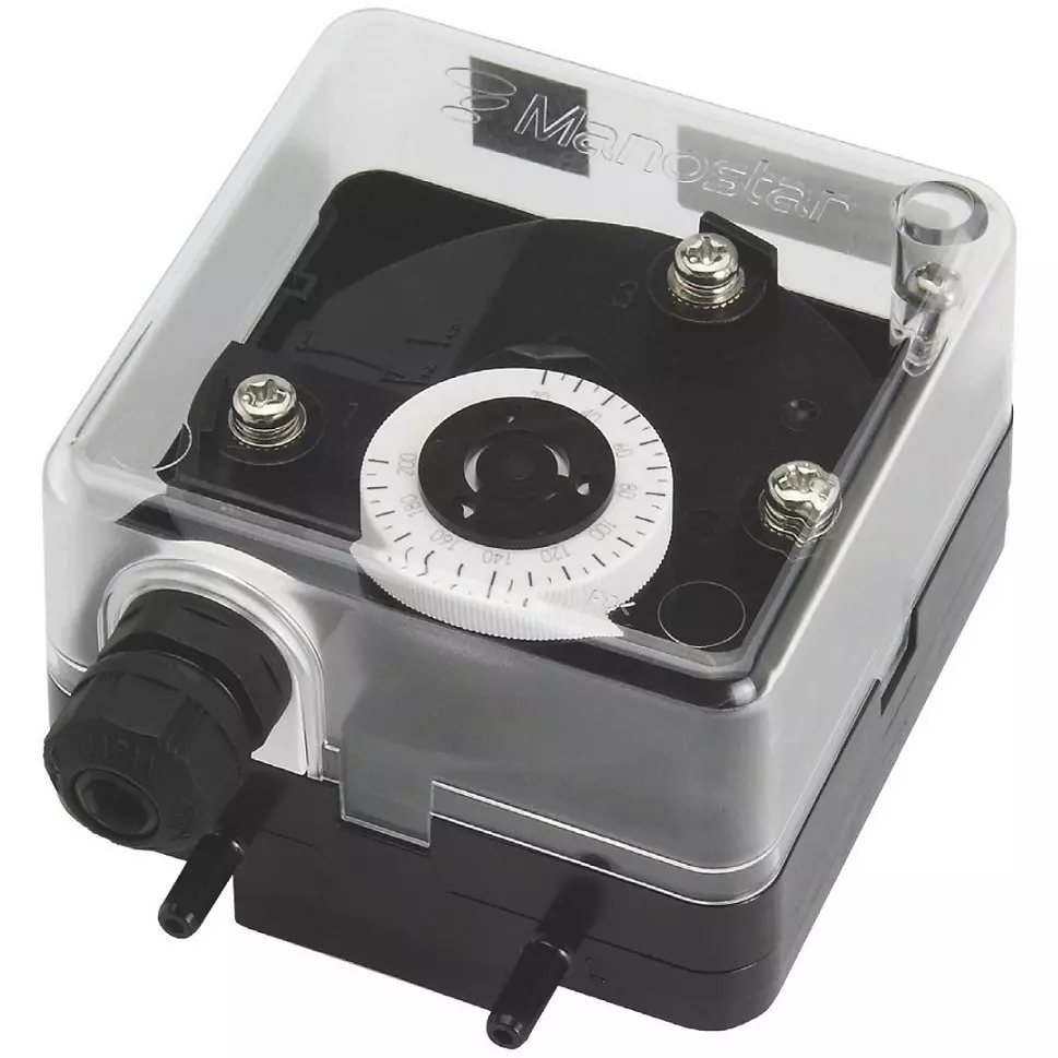 Yamamoto Electric Works Manostar Switch 50 to 500 pA Pressure Range, MS99SLV500DV