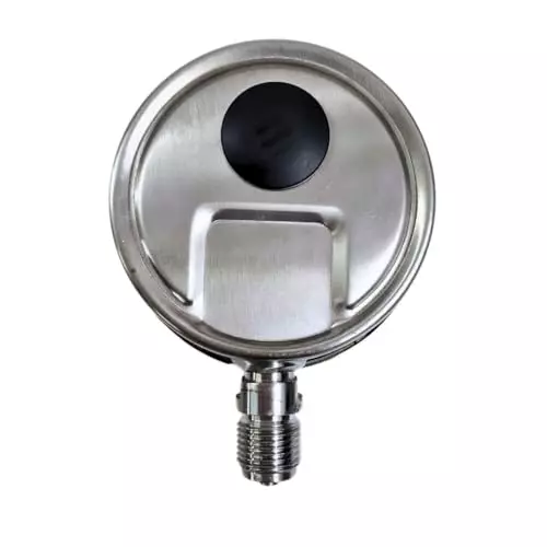 Japsin Instrumentation Industrial Pressure Gauge Analog Display 0 to 7 Kg/cm² Range 100 mm Dial Size for Industrial Use