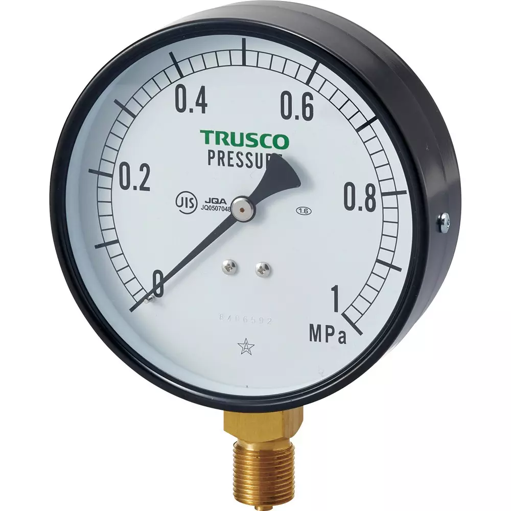 TRUSCO General Purpose Pressure Gauge 0 to 1 MPa Range, TPG100-1.0