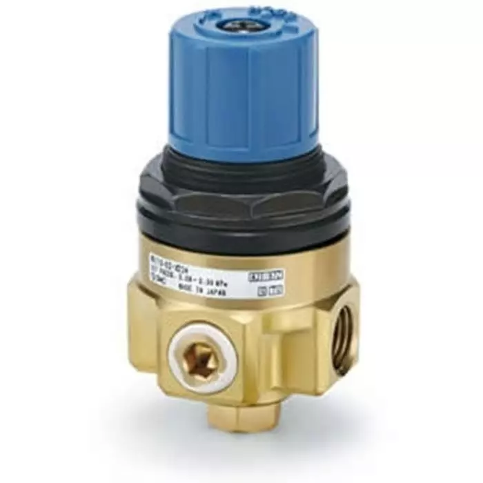 SMC Pressure Reducing Valve, 1/4 in Rc, WR110-02-X224