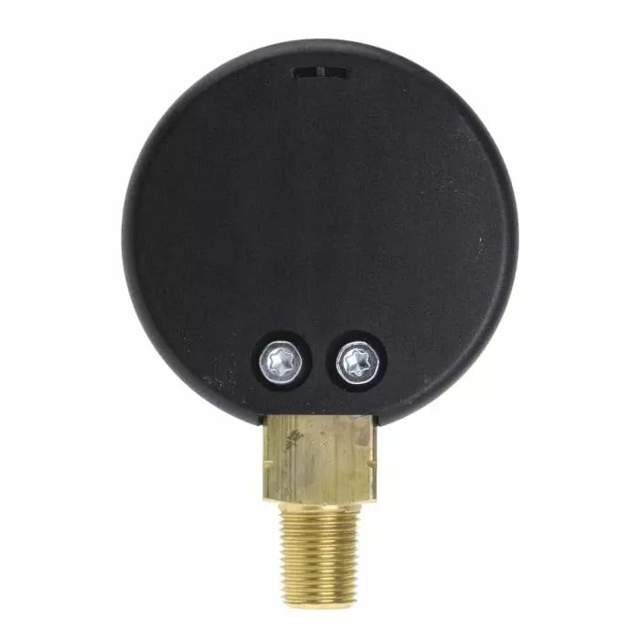 RS Pro R 1/8 Analogue Pressure Gauge 10bar Bottom Entry 50 mm Outside Diameter, 33043415