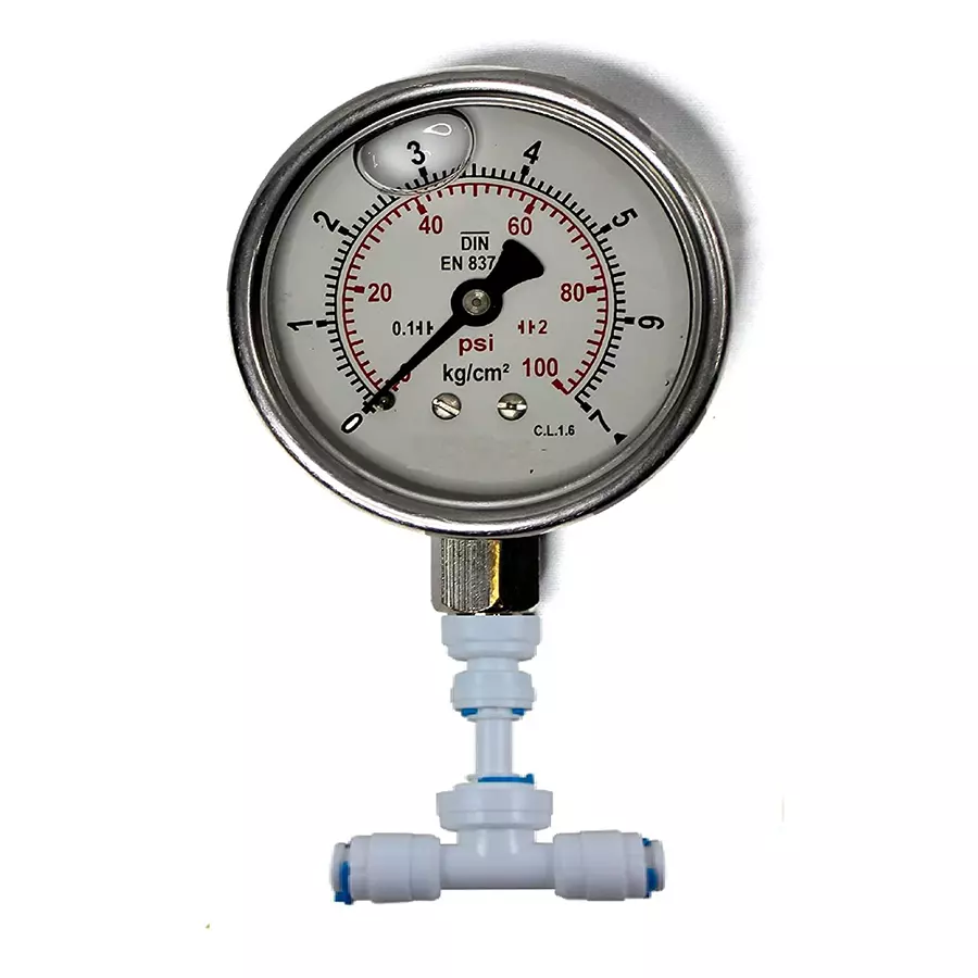 Buy Ionix 2.5 Inch Display Water Pressure Gauge Online in India at Best
