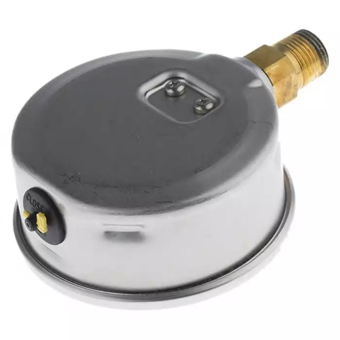 Enerpac Analogue Pressure Gauge 700 bar Bottom Entry 100 mm Outside Diameter UKAS, GF10B