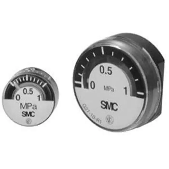 SMC R 1/8 Digital Pressure Gauge 1mPa Panel 26 mm Outside Diameter, G27-10-01