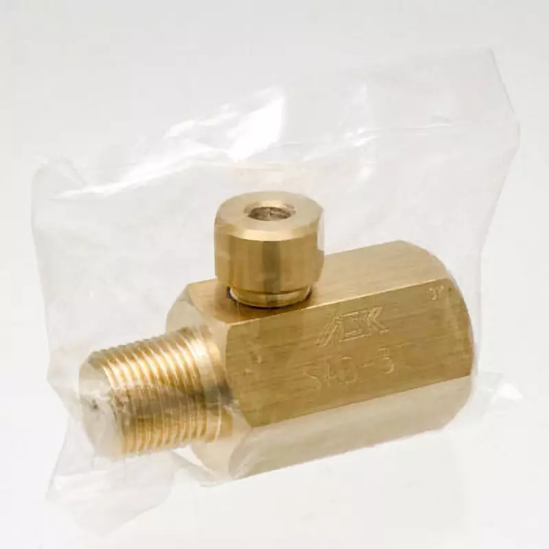 ASK Pressure Gauge Damper 35.0 Maximum Operating Pressure General petroleum hydraulic oil Suitable Fluid, SAD-3T