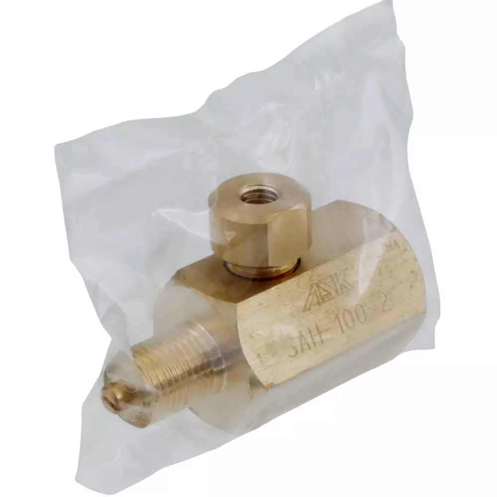 ASK Pressure Damper 35.0 Maximum Operating Pressure General petroleum hydraulic oil Suitable Fluid, SAH-100-2