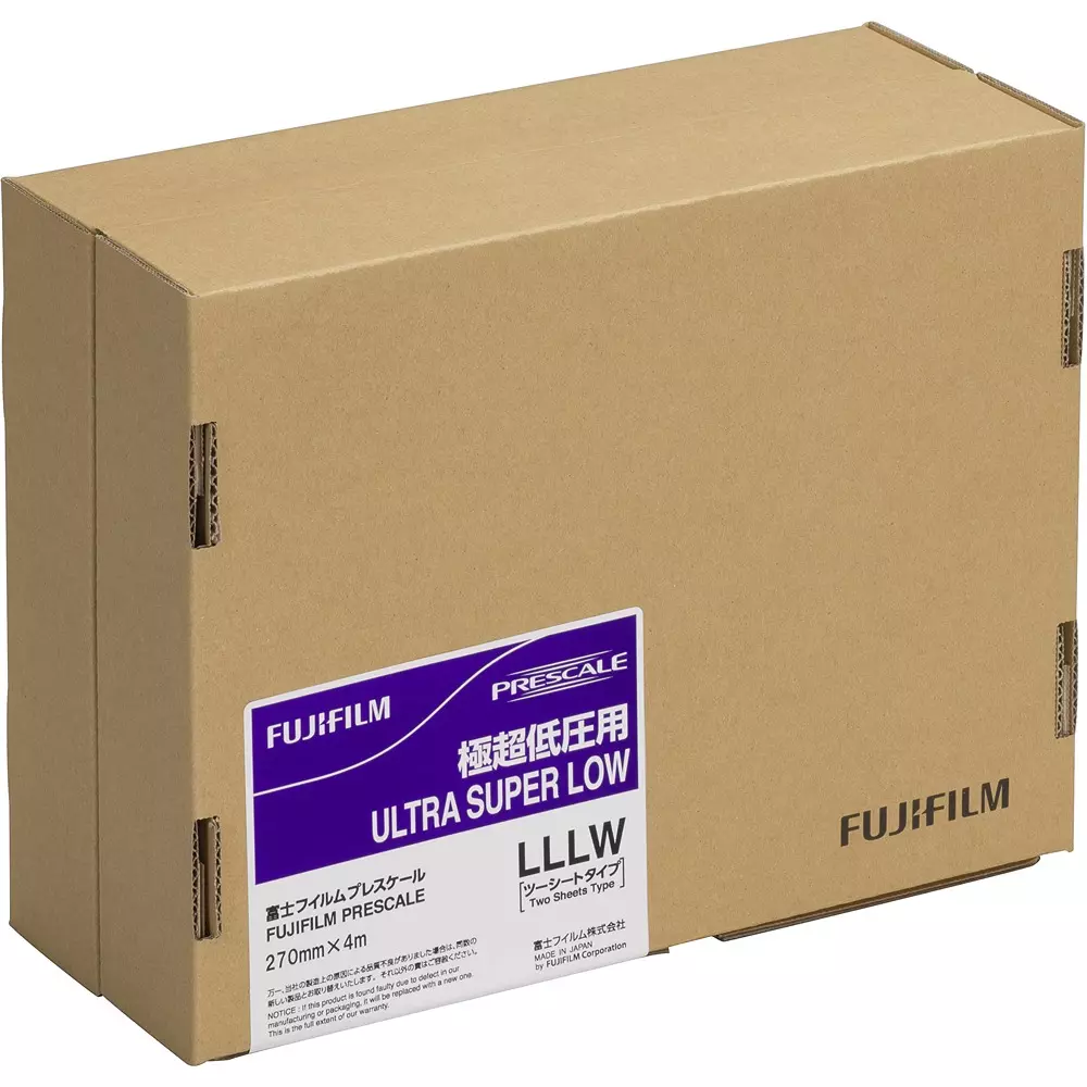 Fujifilm Pressure Measurement Film 20 to 35 ℃ Temperature Range 20 to 35 ℃ Operating Ambient Temperature, LLLW