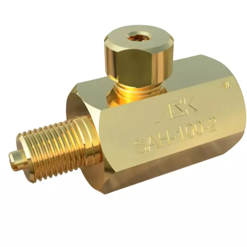 ASK Pressure Damper 35.0 Maximum Operating Pressure Phosphate ester hydraulic oil Suitable Fluid, F-SAH-100-2