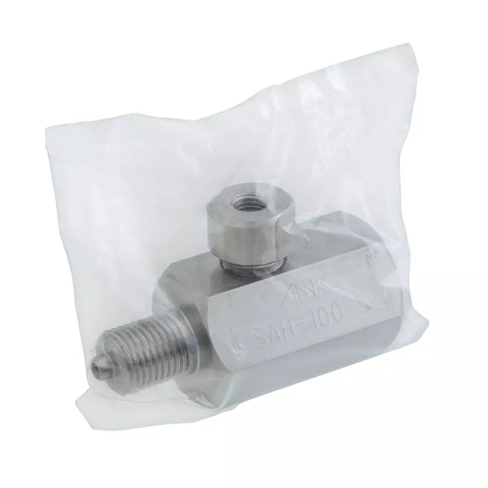 ASK Pressure Damper 35.0 Maximum Operating Pressure Water Suitable Fluid 63.0 Withstand Pressure, SAH-100-5