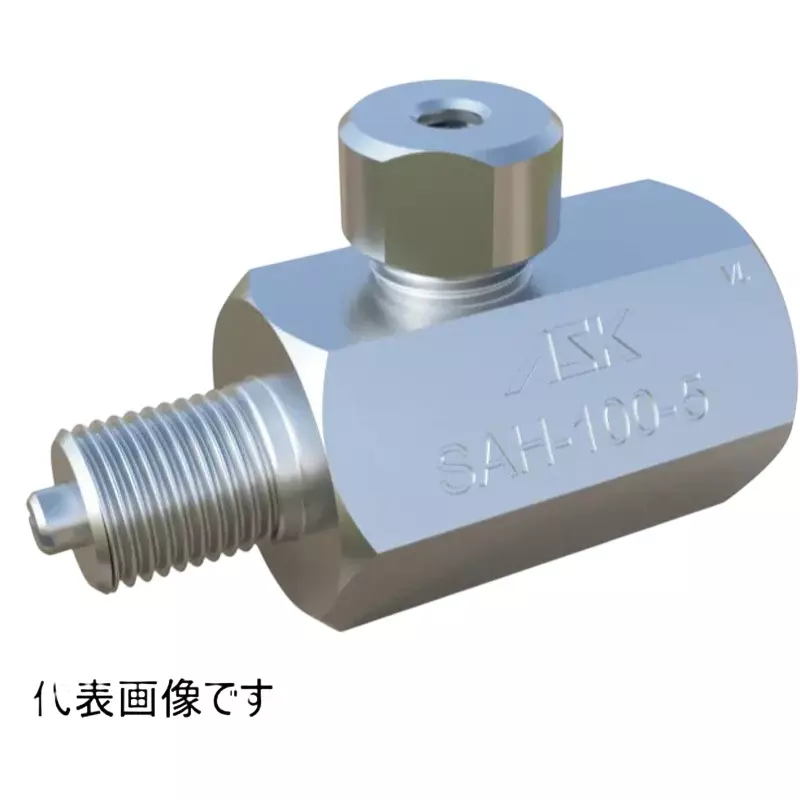 ASK Pressure Damper 35.0 Maximum Operating Pressure Water Suitable Fluid 63.0 Withstand Pressure, SAH-100-6