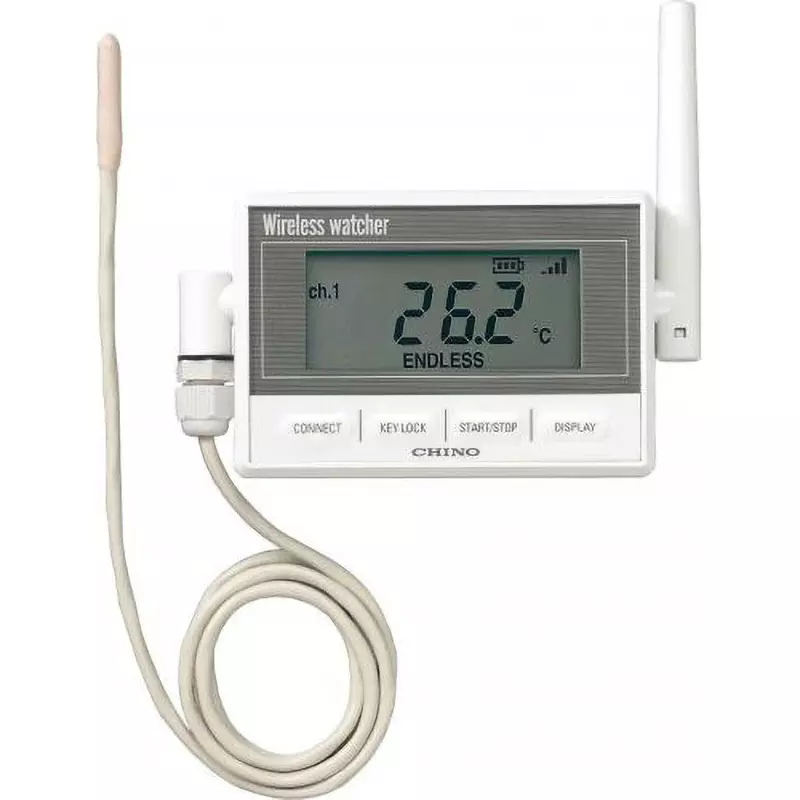 CHINO Transmitter (Receiver) Ethernet connection model only Specifications ± 0.5°C ± 1 digit (-5 to 50°C), ±, MD8011-300